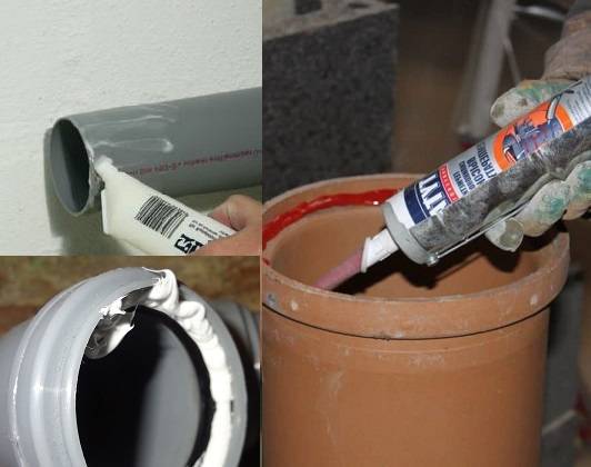 Зачем нужен герметик для канализации: как выбрать и как им пользоваться