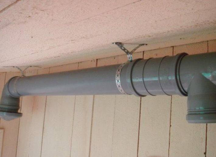 Вентиляция из канализационных пластиковых труб в частном доме: схема и монтаж своими руками