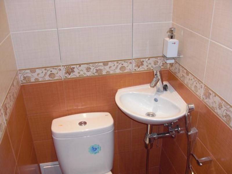 Небольшой туалет со стиральной машиной – варианты дизайна интерьера