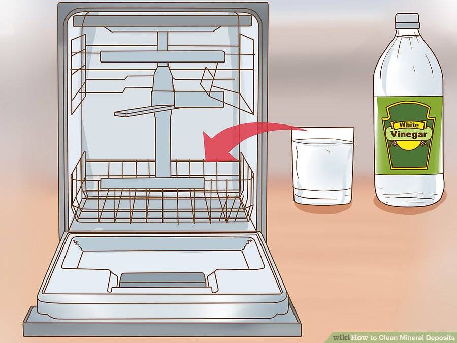 Почему остается белый налет на посуде и стенках посудомоечной машины