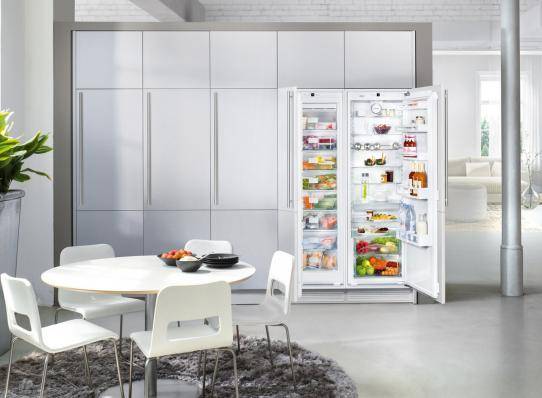 Встроенный холодильник — это красиво и весьма удобно