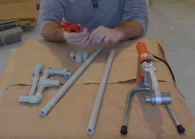 Сварка пластиковых труб своими руками: обучение и пошаговая инструкция