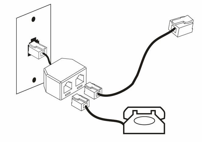 Как подключить телефонную розетку в 2, 4 провода, внутренней разводкой