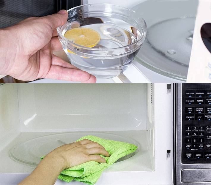 Как эффективно очистить микроволновку с помощью лимона?