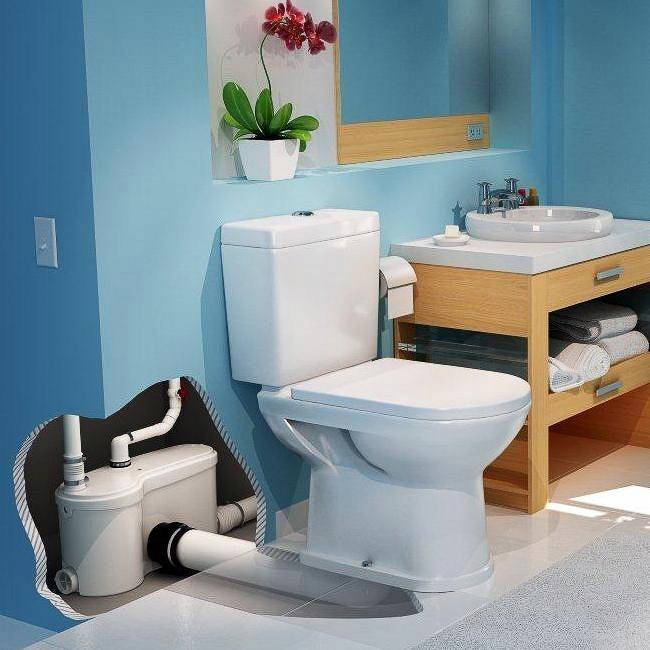 Насос для туалета: приборы с измельчителем для принудительной канализации | дневники ремонта obustroeno.club