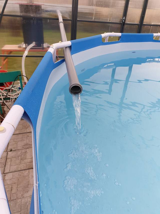 Как нагреть воду в бассейне