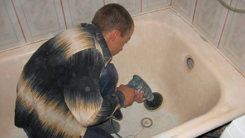 Покраска ванны акрилом своими руками: пошаговая инструкция с фото