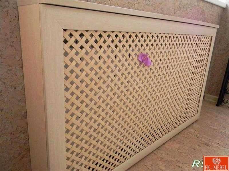 Декоративные экраны на радиаторы отопления - виды, особенности