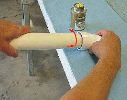 Клей для пвх труб и фитингов, склеивание канализационных пластиковых труб, чем склеить, заклеить