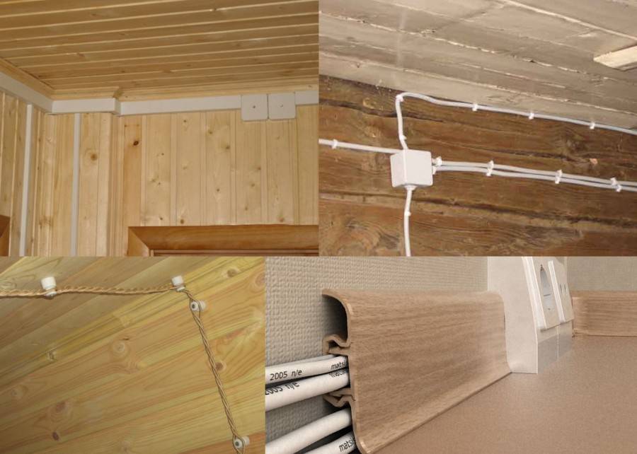 Наружная проводка в деревянном доме: выбор кабеля, ввод электролинии