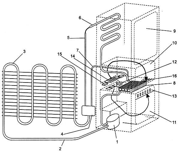 Схема подключения компрессора холодильника: инструкция, фото