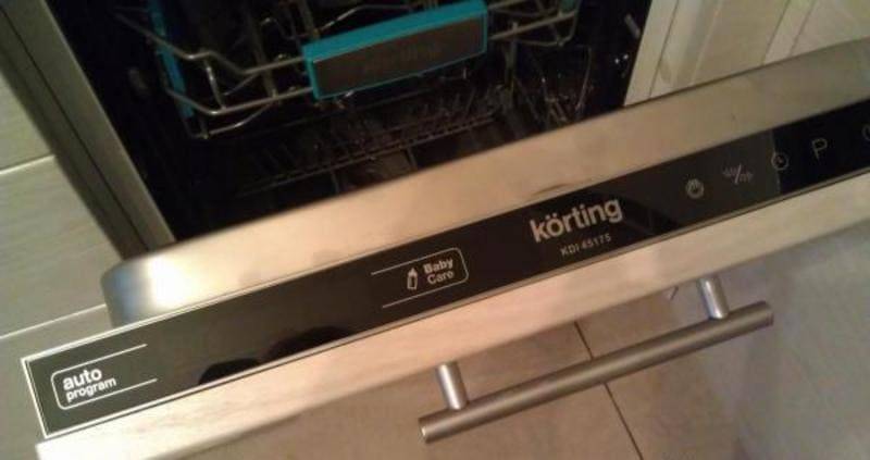 Отзывы о посудомоечной машине korting kdi 45175