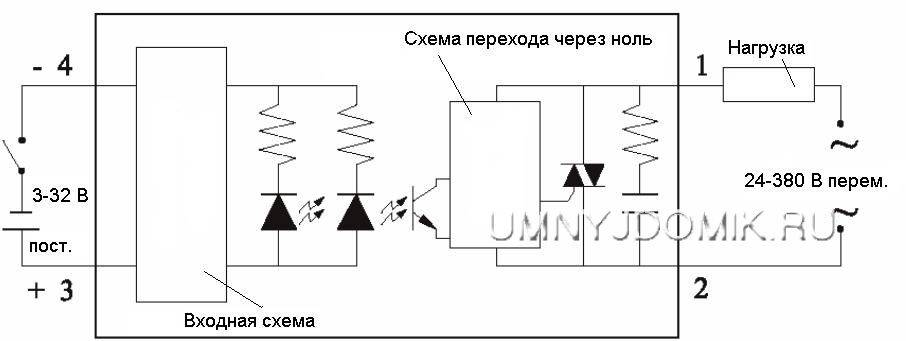 Твердотельное реле своими руками