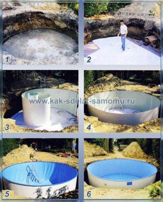 Как сделать каркасный бассейн своими руками: пошаговая инструкция