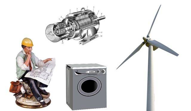 Ветрогенератор своими руками из стиральной машины - инструкция по сборке