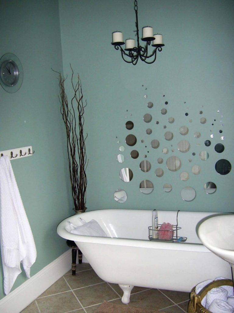 Украшаем ванную комнату: 10 оригинальных решений