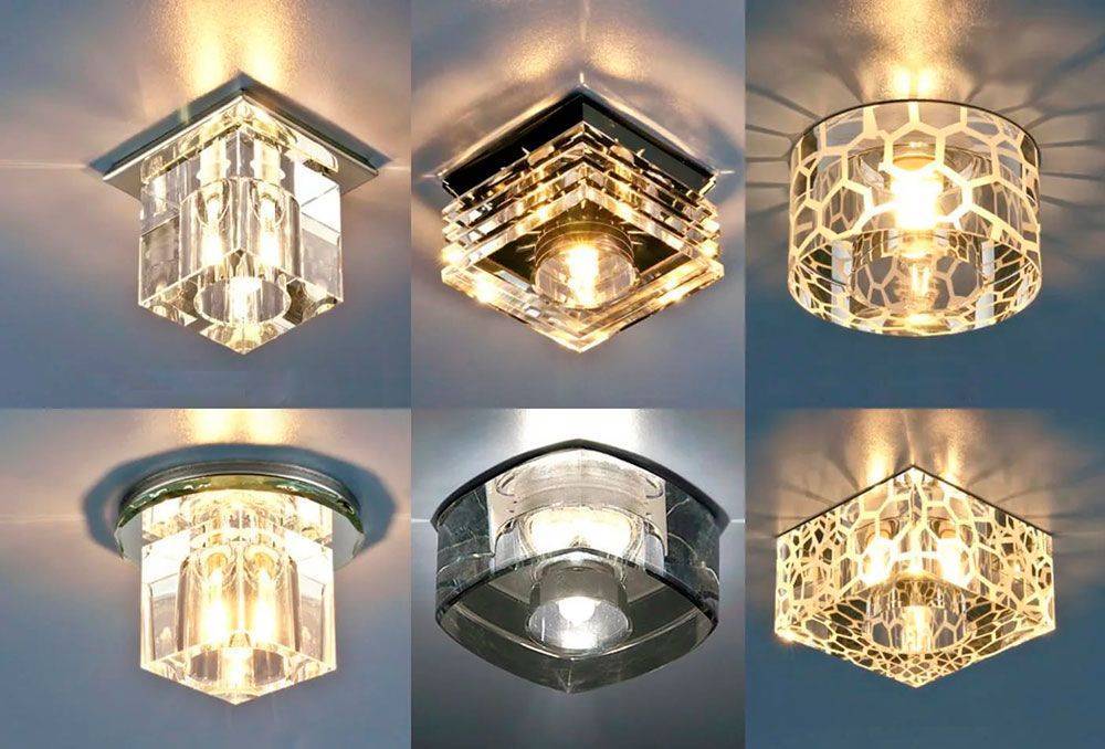 Светильники для натяжных потолков светодиодные — точечные потолочные светильники, встроенные, какие выбрать, диодные встраиваемые led светильники для освещения