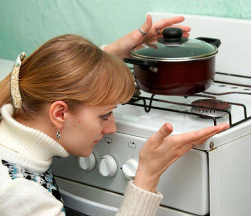 Воняет газом от плиты: причины появления запаха газа из духовки и от конфорок и советы по их устранению