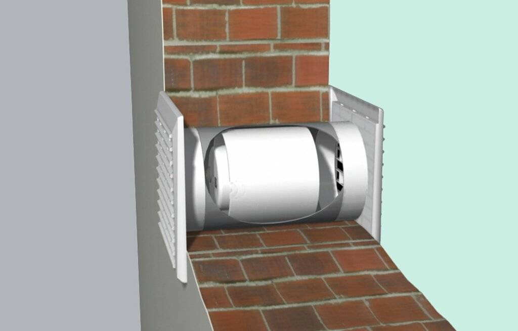 Вытяжная вентиляция через стену на улицу: вытяжной клапан