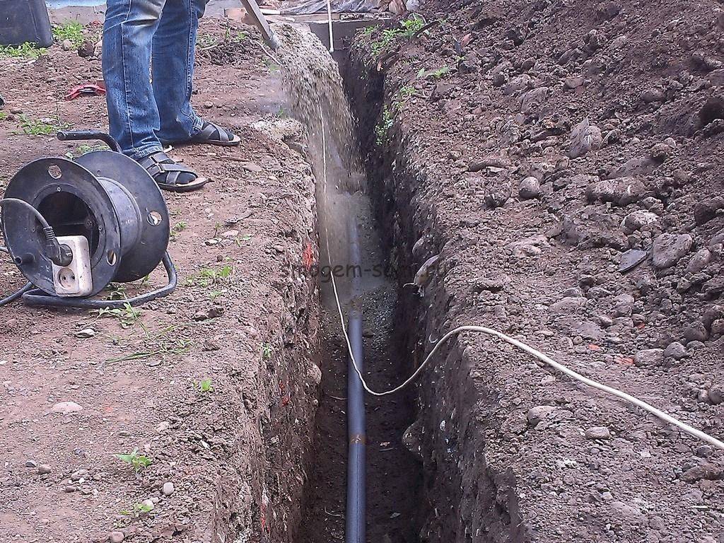 Как выбирают и монтируют трубы для наружного водопровода