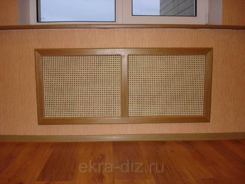 Декоративные экраны для радиаторов: типы и требования к ним