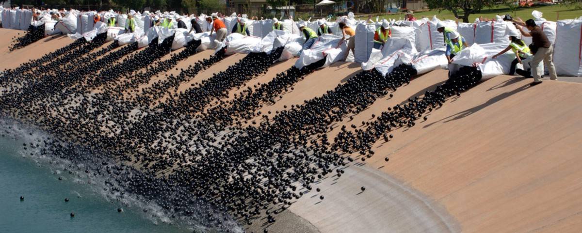 Зачем в водохранилище лос-анджелеса плавает 96 000 000 черных шариков?  - наука и техника - вопросы и ответы