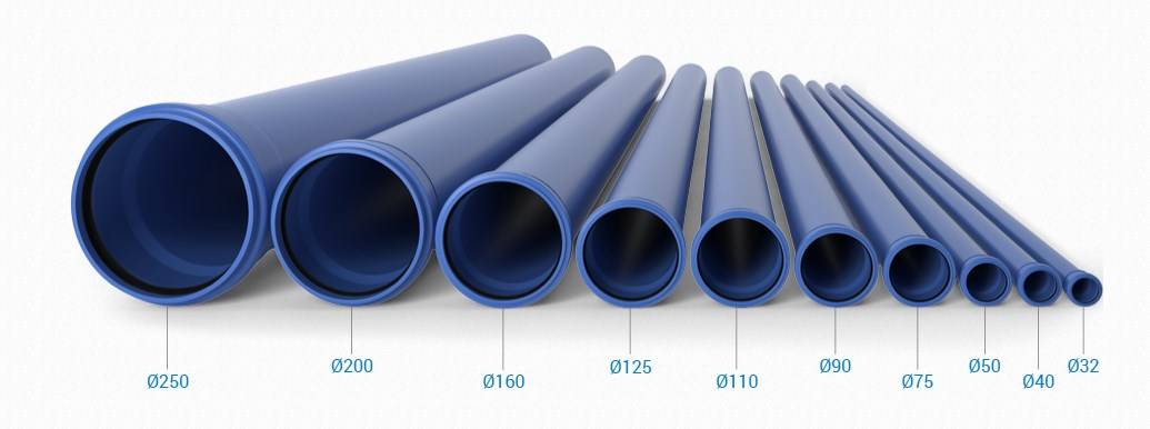 Канализационные трубы: для наружного водопровода, какие лучше внешние, пластиковые и полиэтиленовые, из чего делают