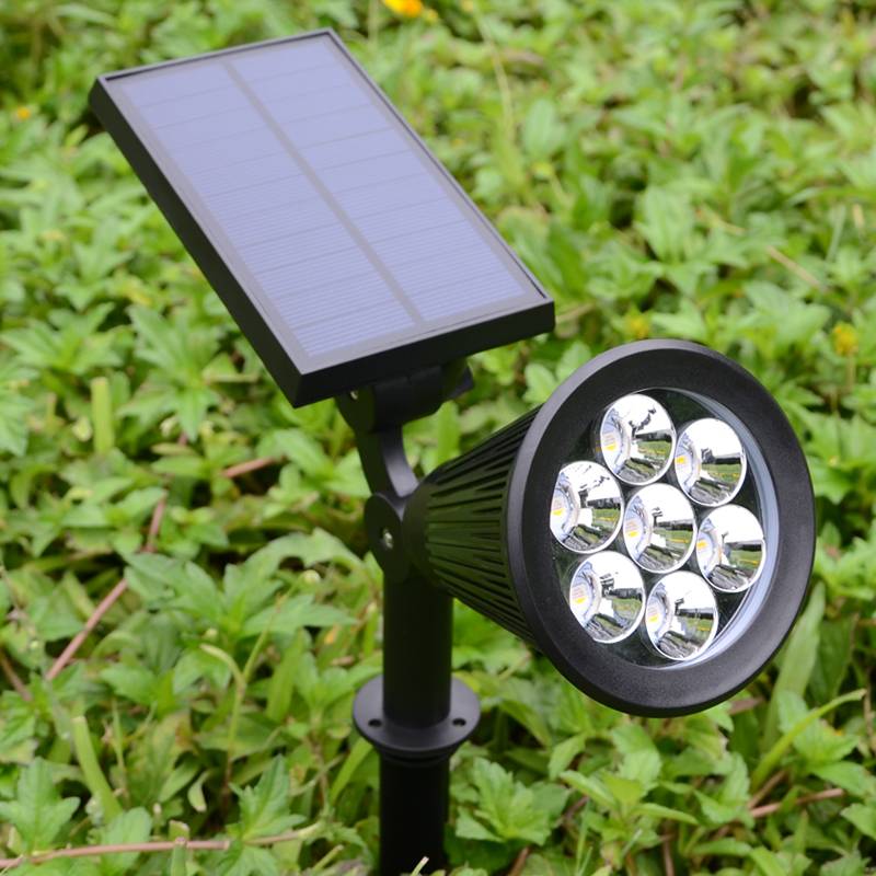 Светильники на солнечных батареях для подсветки участка
