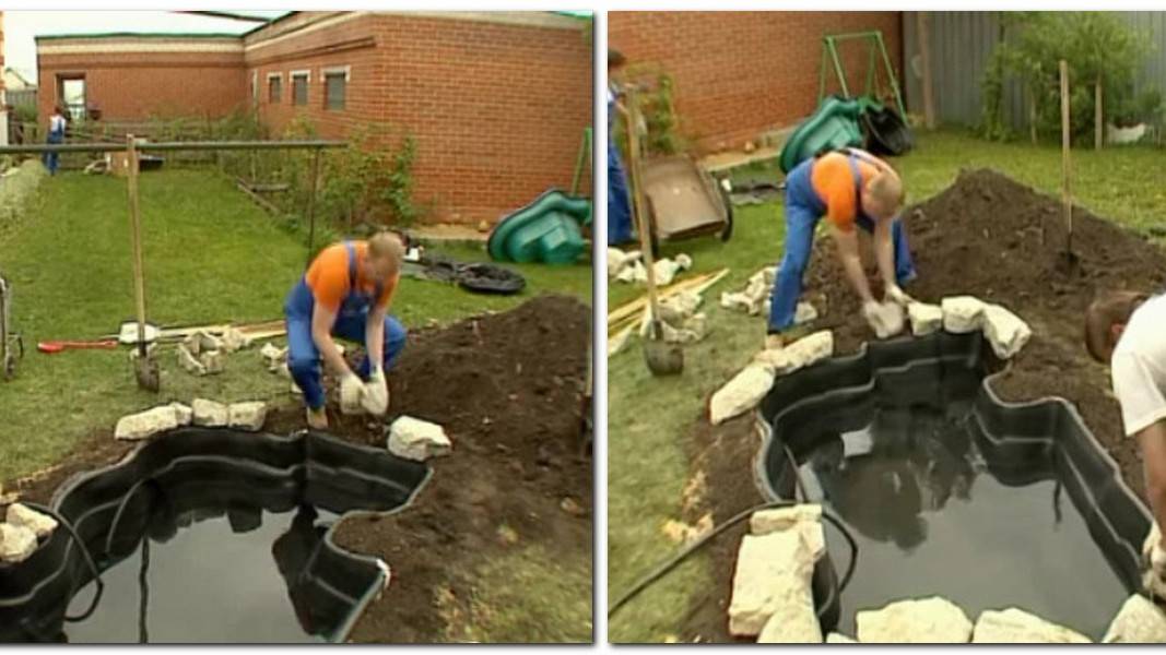 Создание пруда на даче своими руками: фото, видео, пошаговая инструкция, как сделать пруд