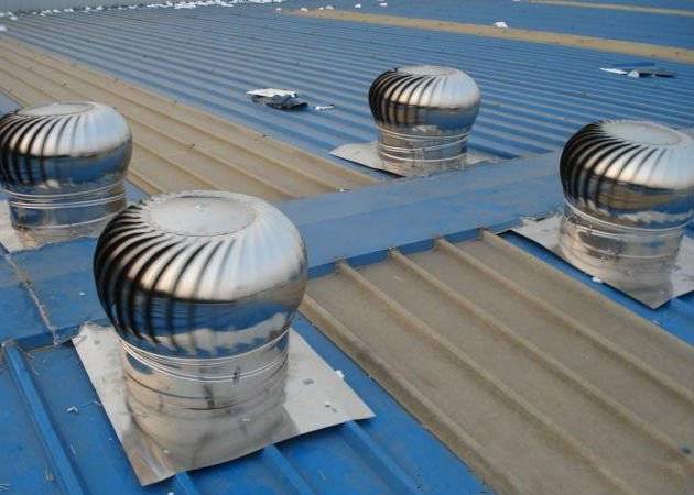 Установка грибка вентиляции на крышу: виды и способы установки дефлектора на вытяжную трубу