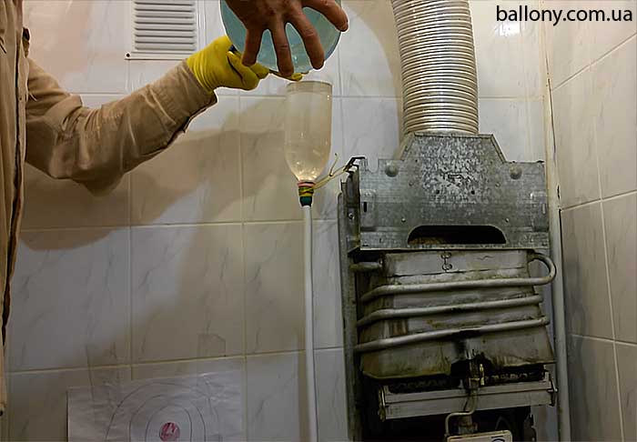 Как почистит газовую колонку от накипи и копоти своими руками