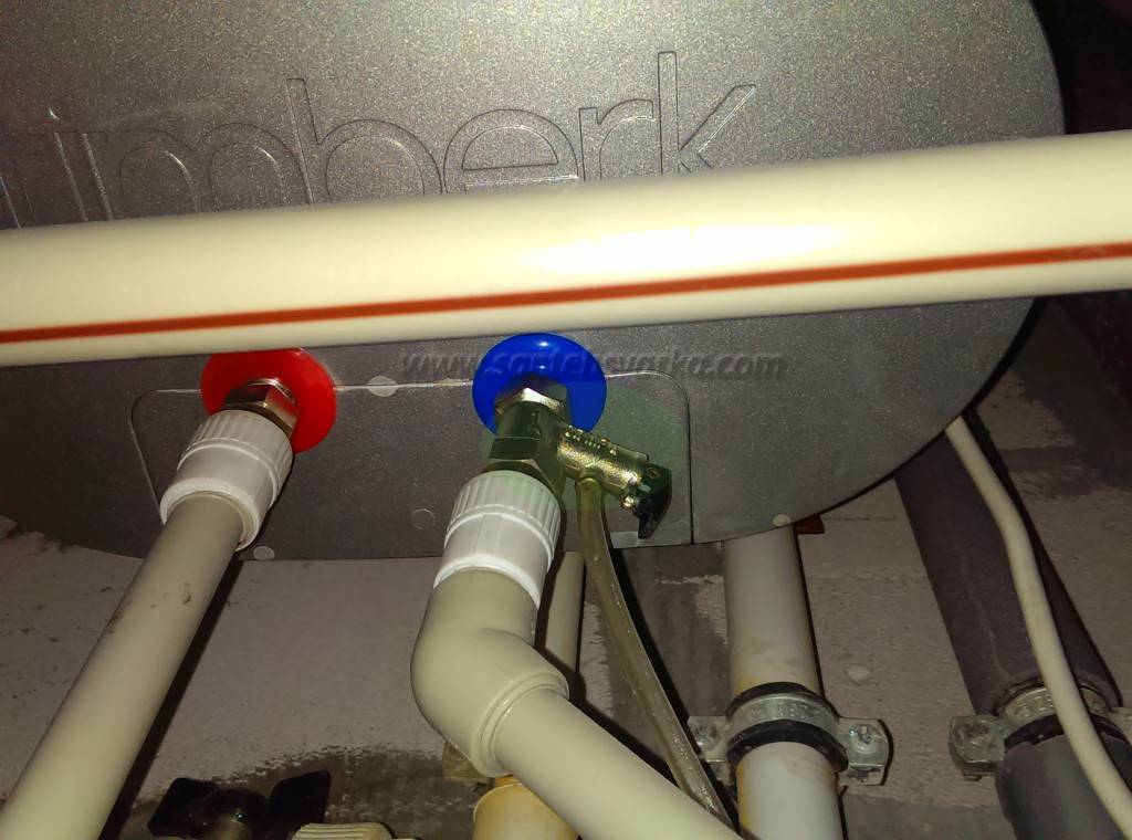 Предохранительный клапан для водонагревателя: выбор и установка