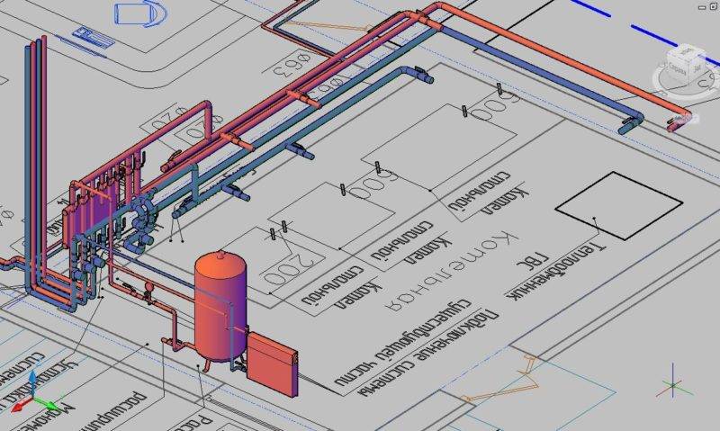 Типовые схемы систем отопления и способы подключения радиаторов