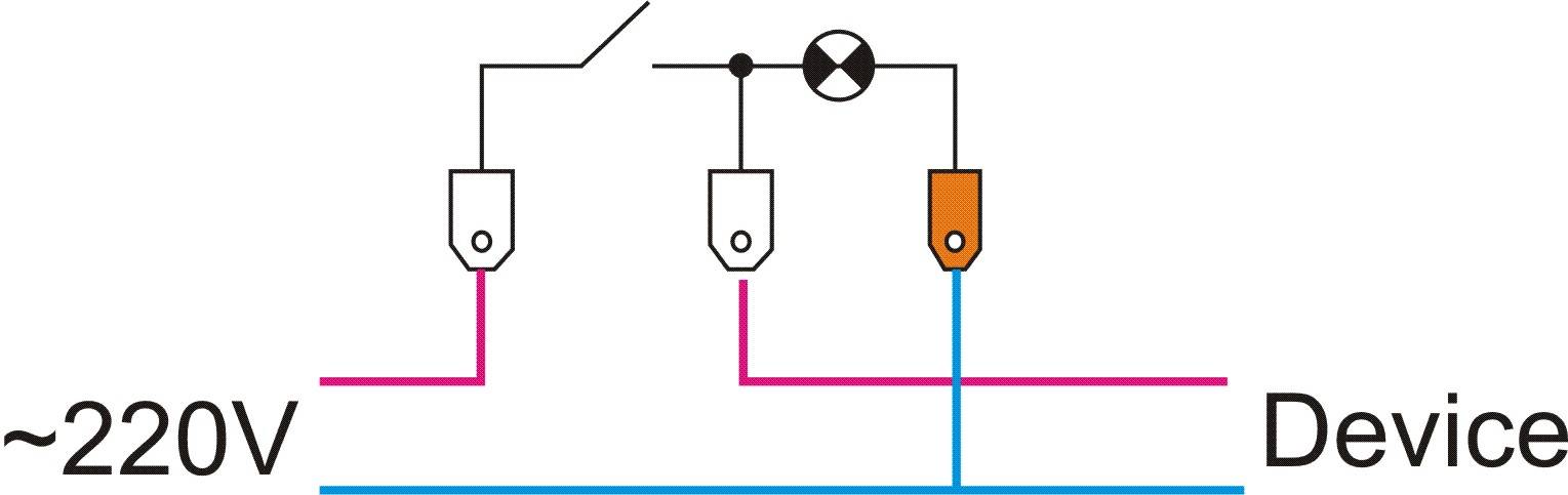 Подключение выключателя с подсветкой: виды, устройство и схема