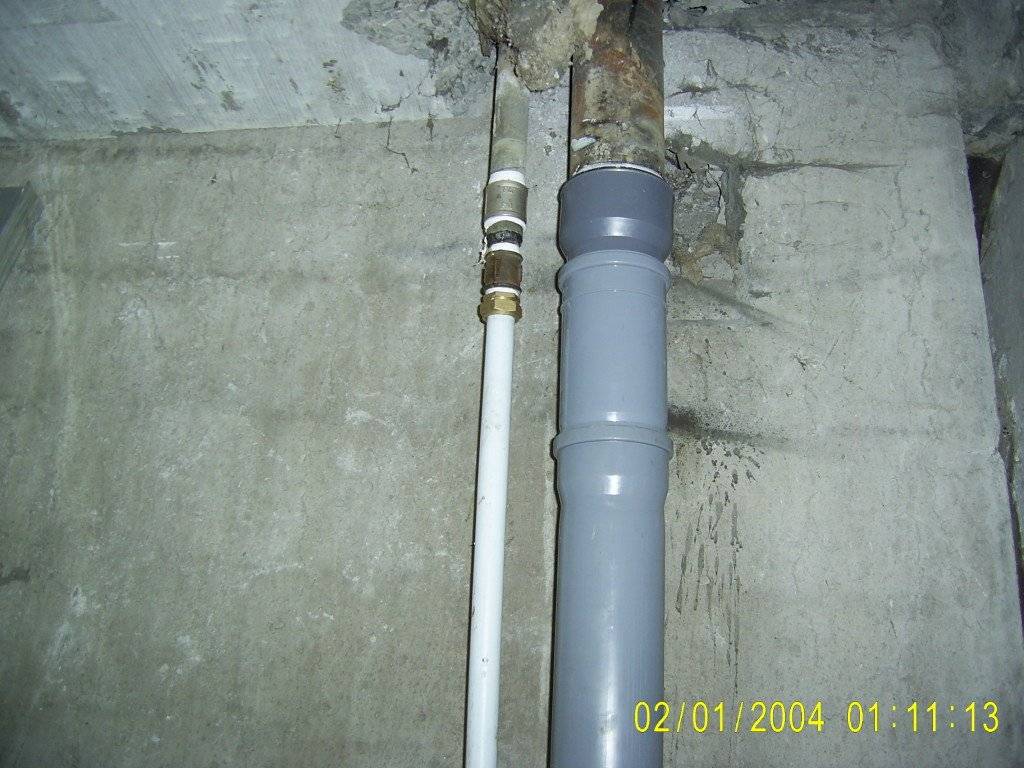 Замена канализационных труб в квартире - ремонт и стройка