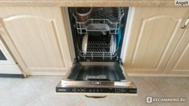 Посудомоечная машина siemens sr64e003ru — особенности встраиваемого вида