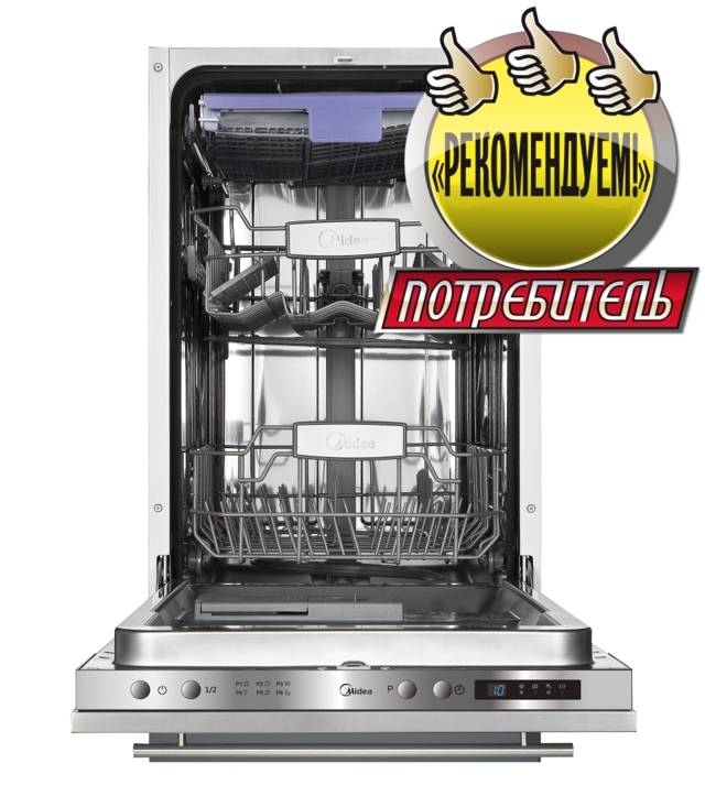 Топ-5 лучших посудомоечных машин midea (мидеа) - точка j