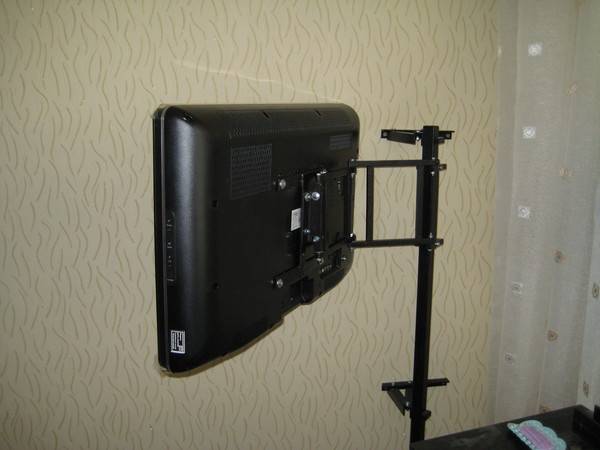 Выполняем крепление для телевизора на стену надёжно и удобно