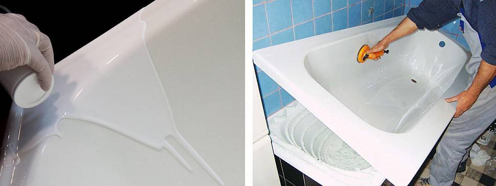 Что лучше — наливная ванна или акриловый вкладыш? выбираем способ восстановления ванны