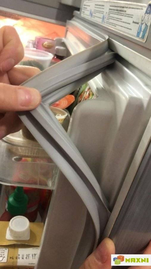 Замена резинового уплотнителя на двери холодильника атлант своими руками