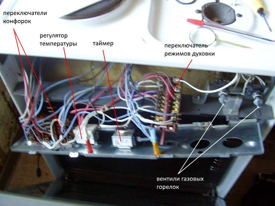 Не работает электрический духовой шкаф. Плита Гефест 1140 подсоединение проводов к переключателю. Плита электрическая Ханса fccx58204. Провода в электроплите Индезит 4 провода. Плита Ханса с электрической духовкой переключатель духовки.
