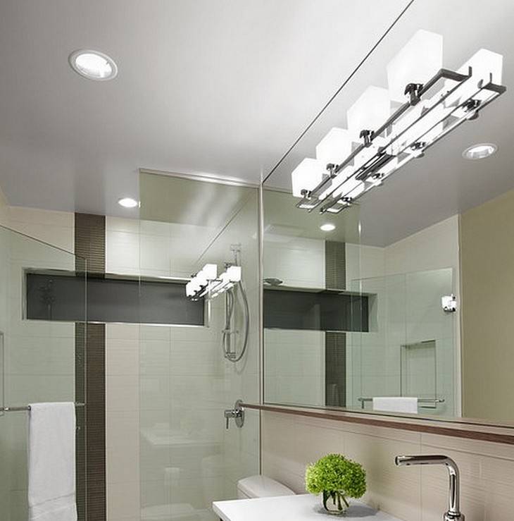 Выбираем настенные светильники в ванную (фото)
