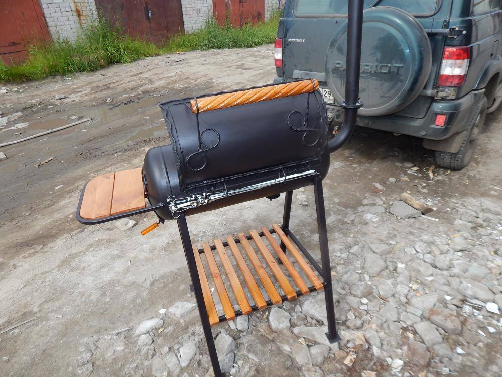 Гриль из газового баллона своими руками. пошаговая инструкция