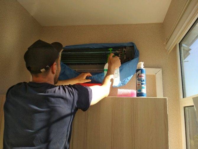Как почистить кондиционер и сплит-систему своими руками в квартире или офисе