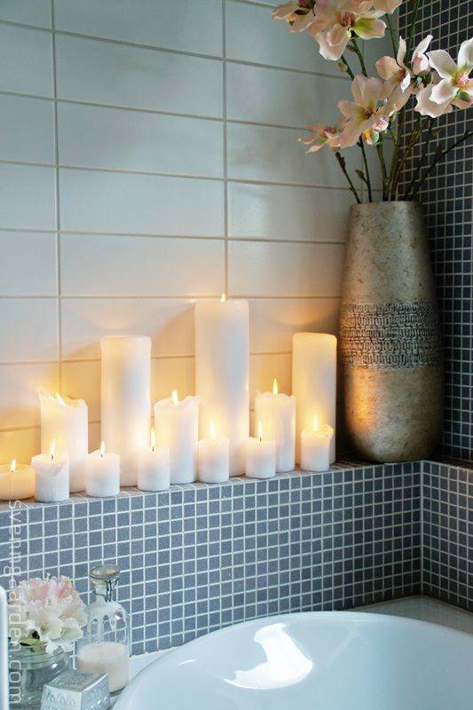 Как украсить ванную комнату своими руками: фото и идеи как декорировать и украсить стены в ванной | houzz россия