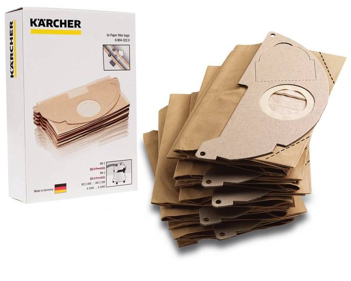 Какие мешки для пылесоса karcher лучше: обзор вариантов + особенности их использования
