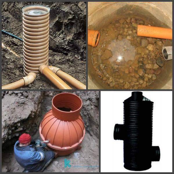 Как сделать канализационный колодец: установка и монтаж своими руками