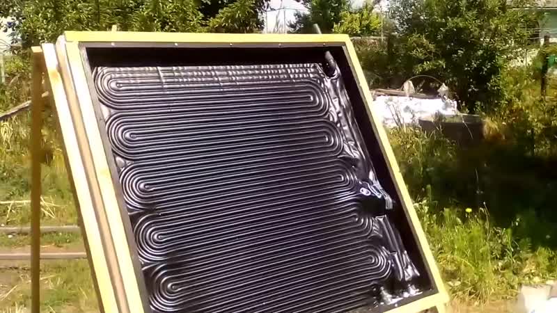 Как сделать солнечный коллектор для отопления своими руками: пошаговое руководство