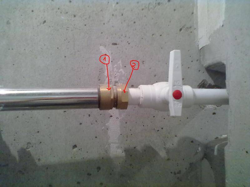 Руководство по соединению металлопластиковых труб с металлическими при ремонте