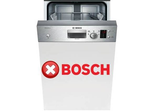 Советы по ремонту посудомоечных машин bosch: расшифровка кодов ошибок